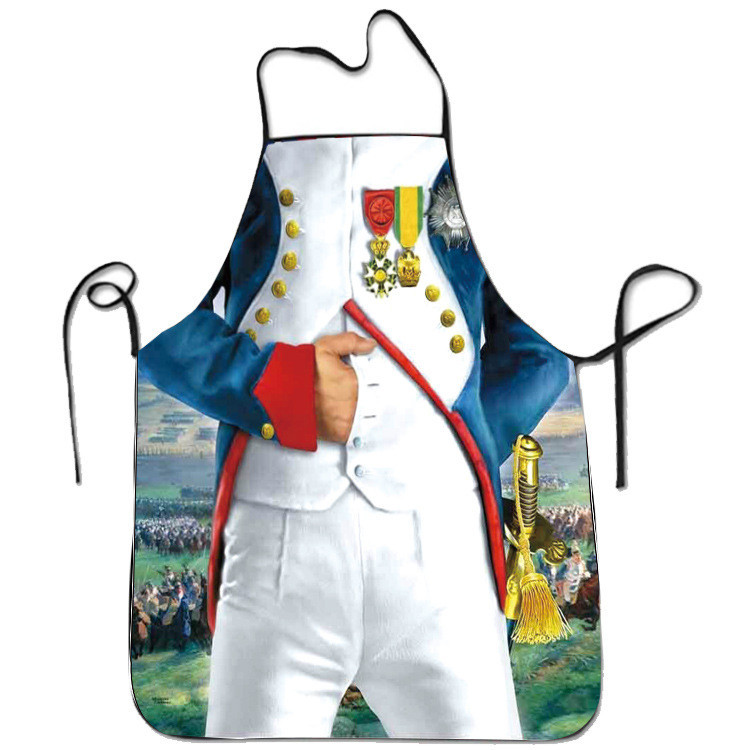 Фартук с прикольным рисунком для мужчин 75 на 60 см разноцветный Киев - изображение 1