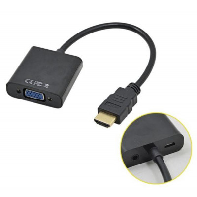 Перехідник ST-Lab HDMI male to VGA F (з кабелями аудіо і живлення від USB) (U-990) Вінниця - фото 10