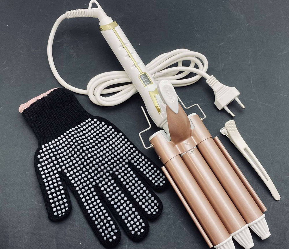 Потрійна плойка для волосся Hair Curl 17297 Луцк - изображение 2