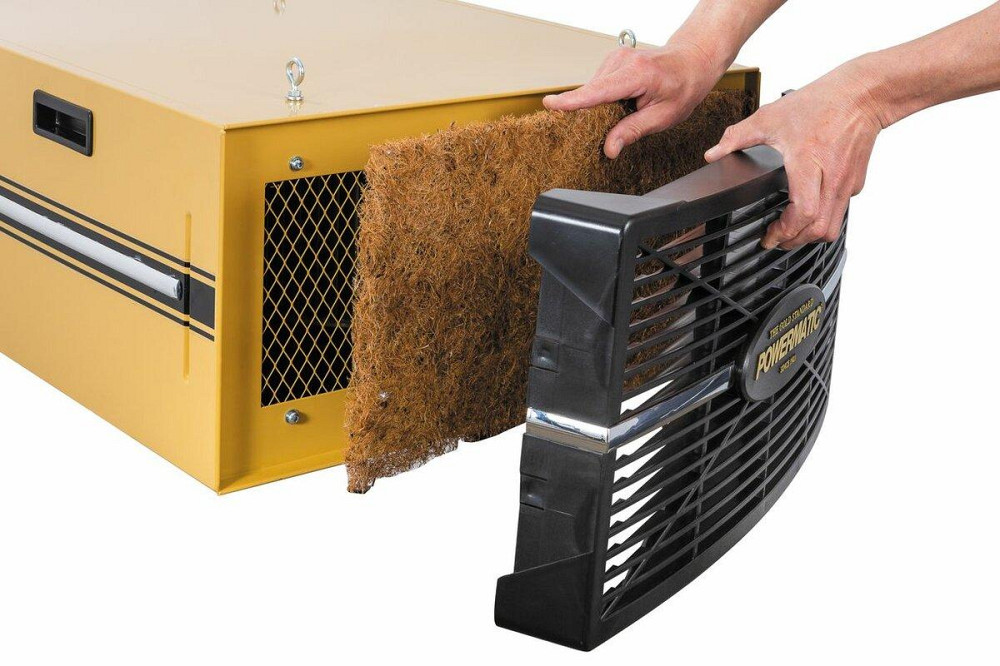 Блок фільтрації повітря POWERMATIC PM1200 : 230В 0,23(0,19)кВт. прод. 1140 1320 и 1620 м³/г. 5 мкм Одеса - фото 6