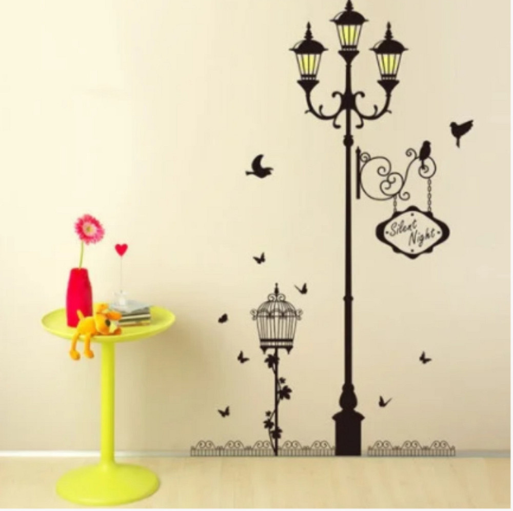 Інтер'єрна наклейка на стіну Ліхтар Київ - фото 2