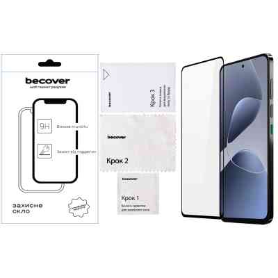 Стекло защитное BeCover Infinix Hot 60i (X6730) Black (713730) Винница