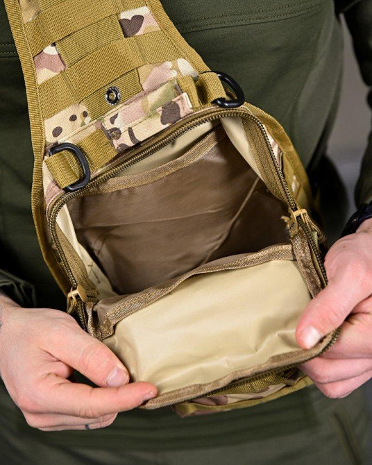 Тактична сумка нагрудна triada мультикам Одеса - фото 7