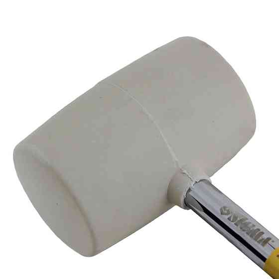 Sigma Киянка резиновая белая 680г металлическая обрезиненная рукоятка SIGMA (4317431) Коломыя