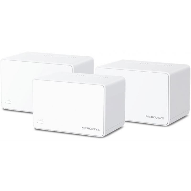 WiFi Mesh система Mercusys Halo H80X 3-pack (AX3000, 3хGE WAN/LAN, Beamforming, MU-MIMO, OFDMA) white Харьков - изображение 5