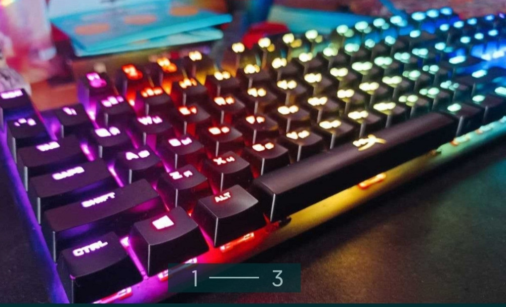 Клавиатура Механическая Hyper X Alloy Origins USB Hyper X Red . Киев - изображение 2