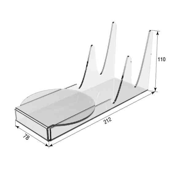 Підставка EKOSTAR під тарілку, блюдце і чашку Київ