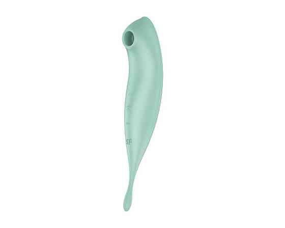Вибратор с волновой стимуляцией Satisfyer Twirling Pro с приложением, мятный Sex Aura Киев