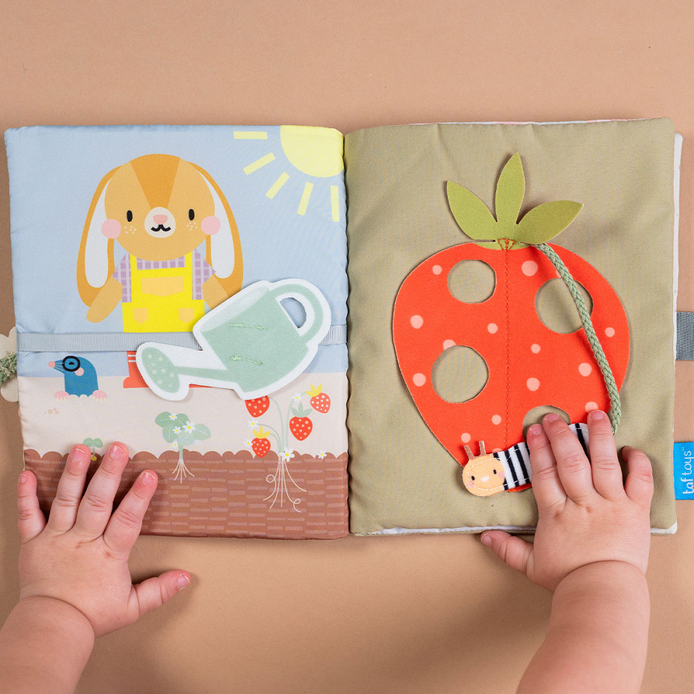 Розвивальна м'яка книжка - Бізібук зайченятка Дніпро - фото 8