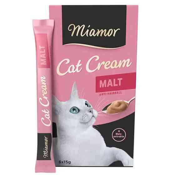 Miamor Cream Malt МИАМОР МАЛЬТ крем жидкое лакомство для котов Киев