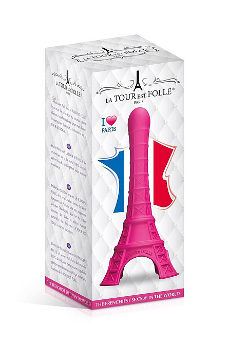 Дилдо La Tour Est Folle Paris Pink Sex Aura Київ - фото 2