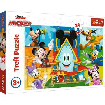 Пазл Trefl Maxi Mickey&amp;friends Міккі Маус і друзі 24 елемента (5900511143515) Вінниця