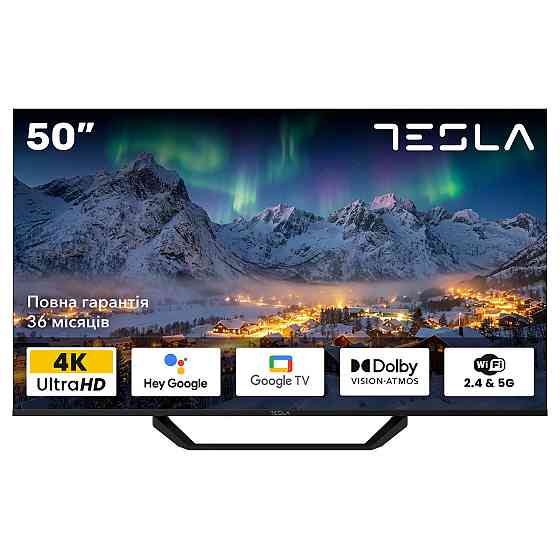 Телевізор Tesla 50E655BUS ( Чорний ) Харків
