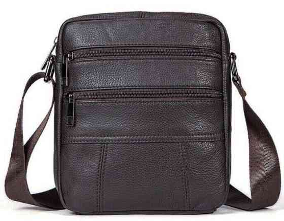 Сумка чоловіча флотар Коричнева (Vintage) Київ