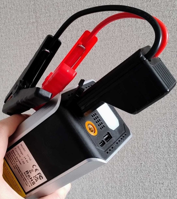 Аккумуляторный бустер, компрессор c фонариком — авто/вело/мото/матрац. Харьков - изображение 3