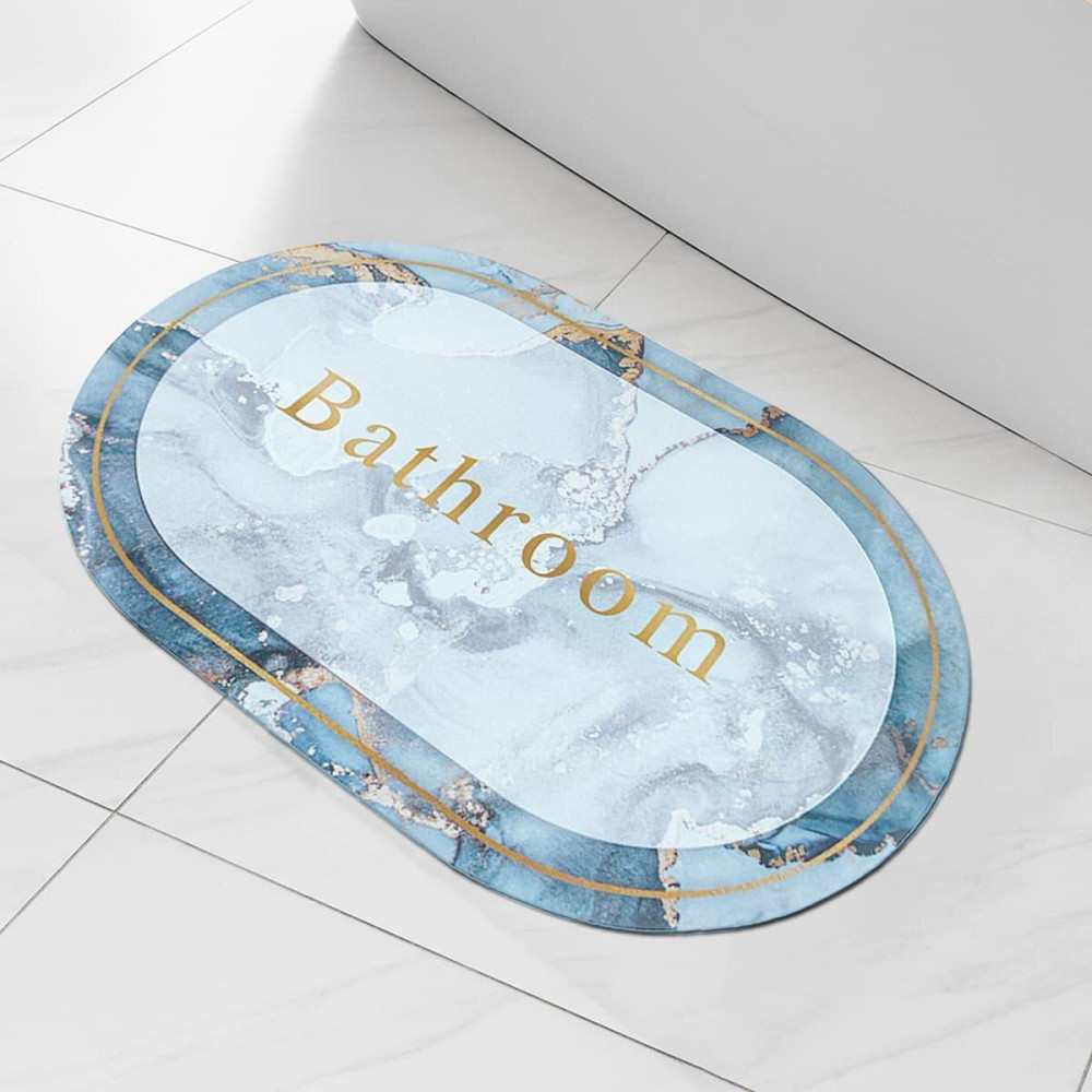 Вологопоглинаючий килимок 380х580х3мм "Ванна кімната" мармур (D) SW-00001569 Київ - фото 6