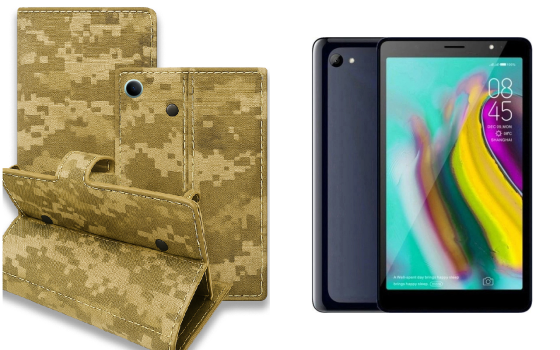 Книга-трансформер для планшета Tecno Tab 7 P704A, цвет Black Pixel Киев