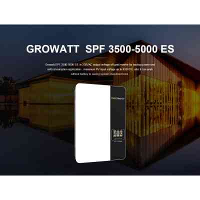 Солнечный инвертор Growatt SPF5000ES 5000W (SPF5000ES) Винница