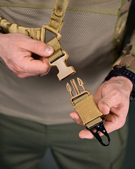 Ремінь для зброї/одноточковий койот ПП7609 Одеса - фото 2