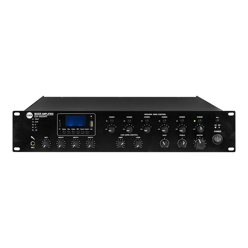 Мікшуючий підсилювач CMX DA-500MT, 6 зон, 19'' (17-00006) Київ - фото 3