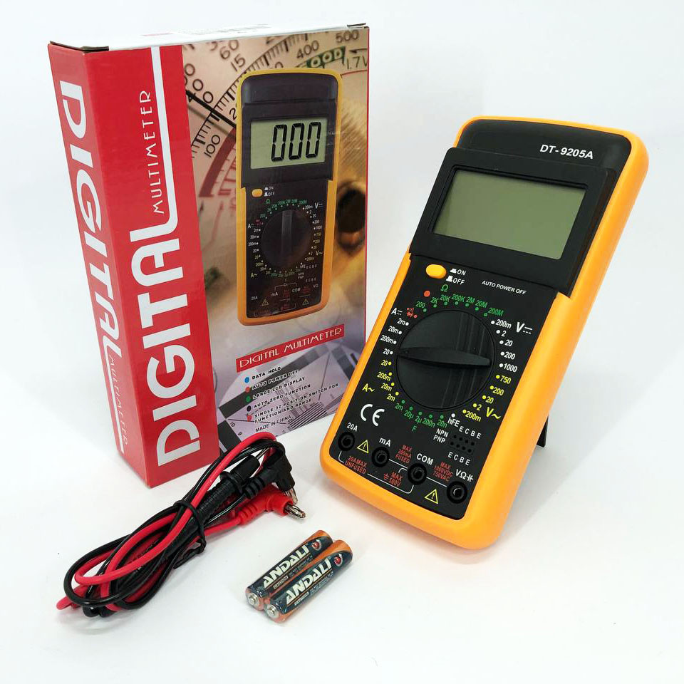 Электронный тестер напряжения Digital Multimeter DT9205A, Мультиметр для диагностики электропроводки DY-76 Львов - изображение 3