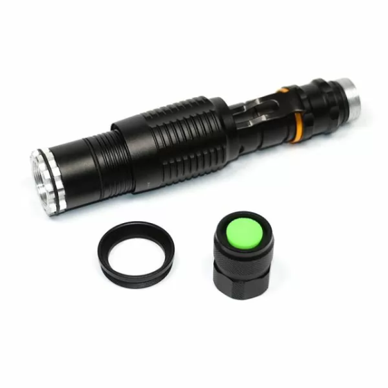 Ручной фонарик Bailong Police BL-2804-T6 + 2х18650 1000лм (5 режимов) с креплением для велосипеда Винница