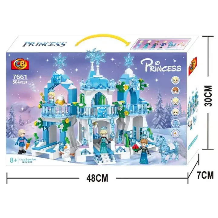 Конструктор Princess Toy Крижаний замок принцеси, 504 деталь Киев - изображение 2