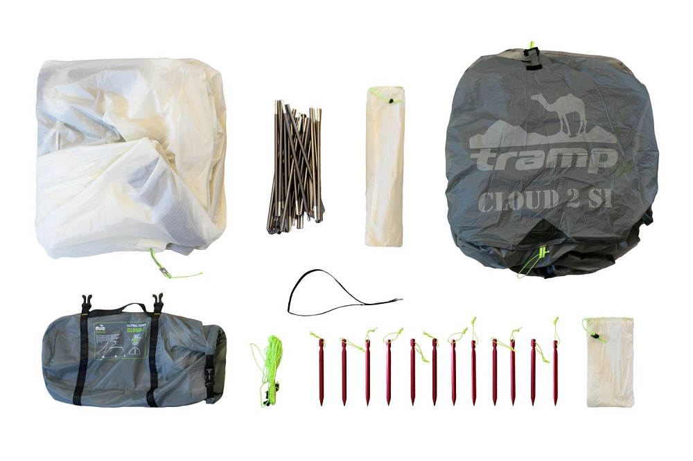 Палатка Tramp Cloud 3 Si TRT-094-GREEN темно-зеленая Киев - изображение 10