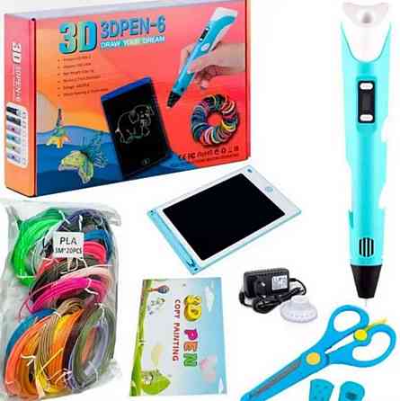 Игрушка 3д Ручка для создания объемных моделей 3d pen-3 Моделирования. Харьков