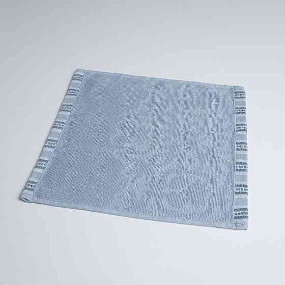 Полотенце кухонное махровое с орнаментом GM Textile 30х30см 400г/м2 (Голубой) Сумы
