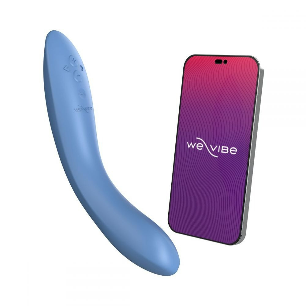 Вибратор для точки G Rave 2 We-Vibe, силиконовый, синий, 19.3 х 3 см Sex Aura Киев - изображение 2