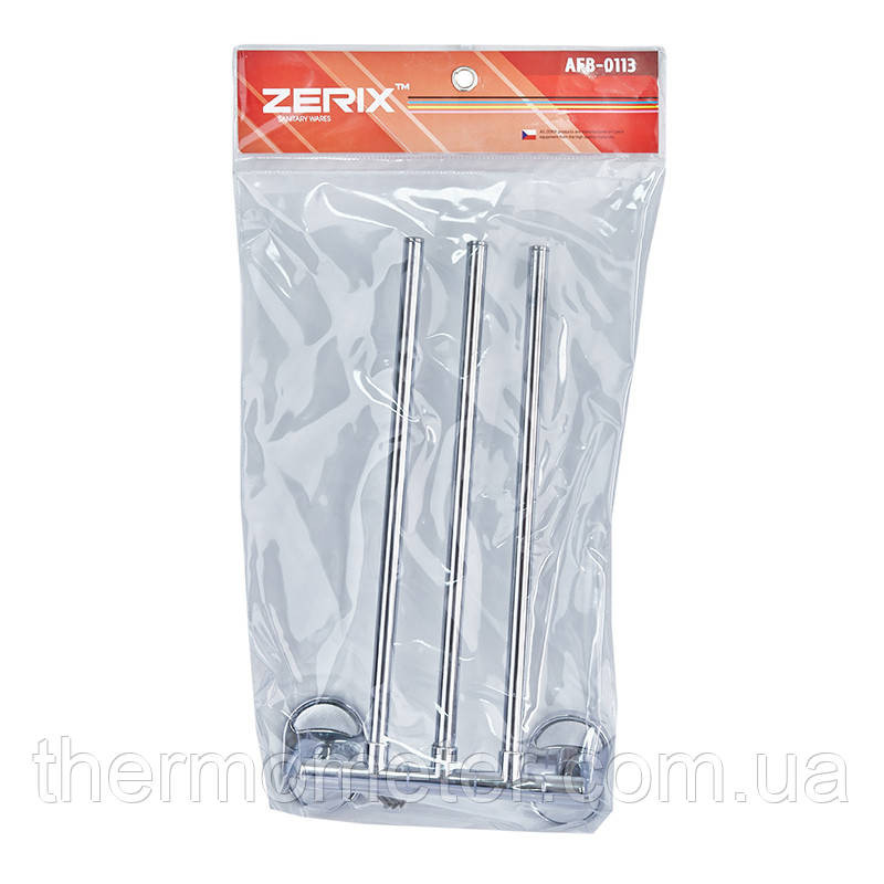 Тримач для рушника поворотний (3 планки) Zerix AFB-0113 (ZX5045) Київ - фото 8
