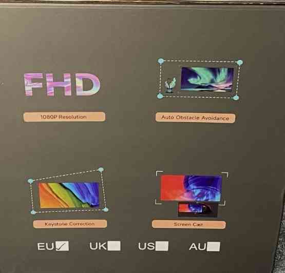 Домашний кинотеатр проектор Magcubic L018 на 600 Ansi. Харьков