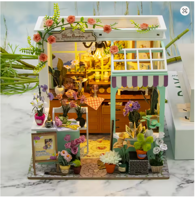 3D Румбокс DIY «Alice's Garden» + Пылезащитный купол M2507Z Киев - изображение 4