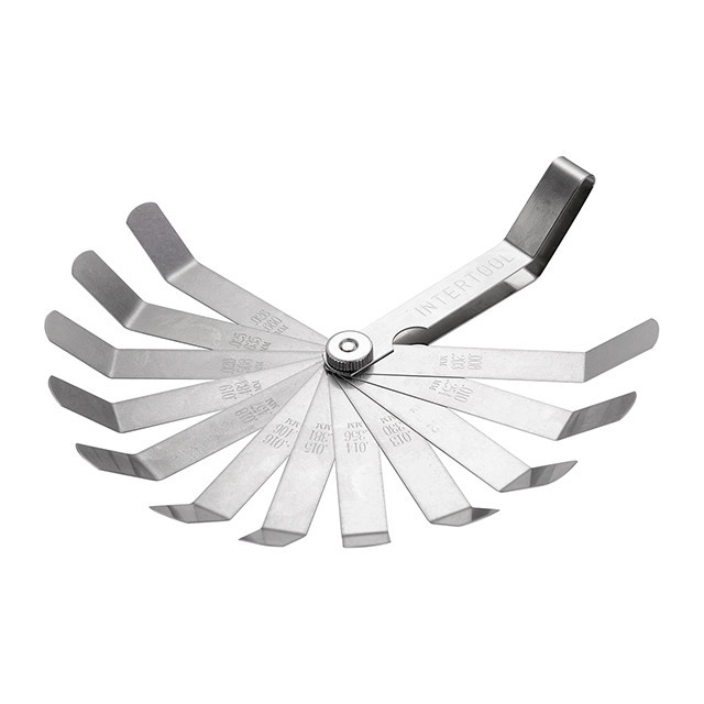 Комплект щупов изогнутых 0.203-0,660 мм, 12 шт. INTERTOOL AT-0005 Киев - изображение 2