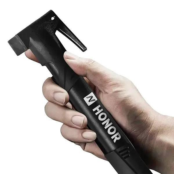 Портативный велосипедный насос с иголкой Feel Fit QT-021 Черный Бровары - изображение 7