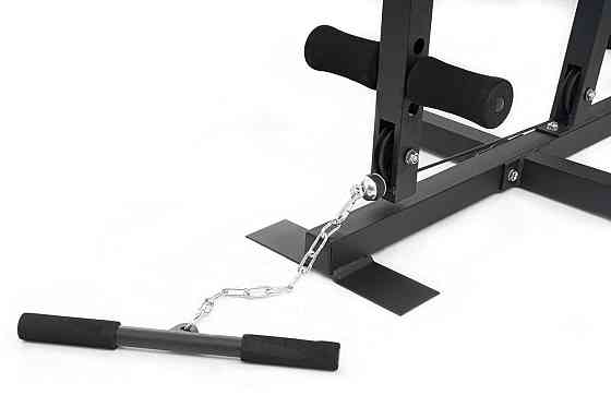 Силова фітнес-станція HS-1044K з партою Скотта 66 кг стек для дому та спортзалу багатофункціональна для всіх різновидів м'язів Київ