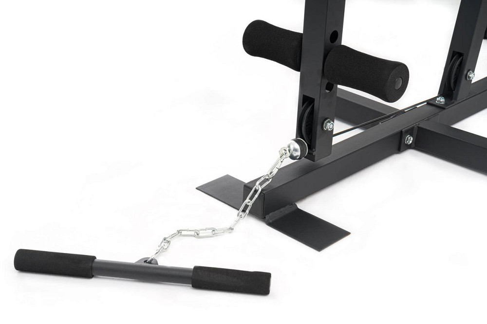 Силова фітнес-станція HS-1044K з партою Скотта 66 кг стек для дому та спортзалу багатофункціональна для всіх різновидів м'язів Київ - фото 6