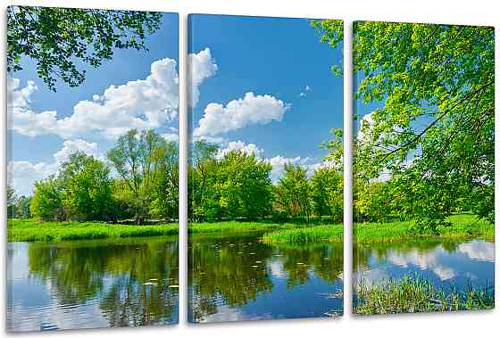 Модульна картина у вітальню/ спальню      Природа         ART-046_3A 70х130 см Київ