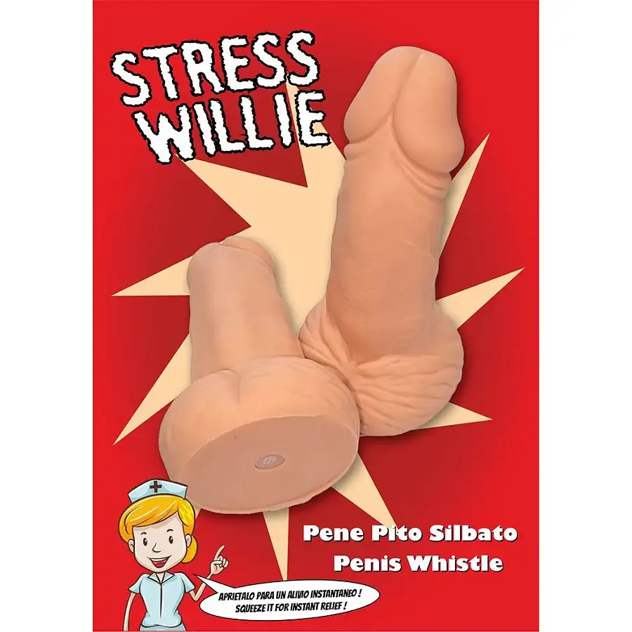 Игрушка пенис-пищалка с мошонкой Diverty Sex Nude Львов - изображение 2