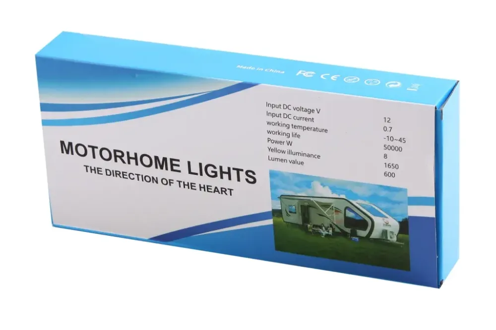 Фонарь салона универс. диодный 12/24В  48 SMD 2835 285*126*42 Винница - изображение 3