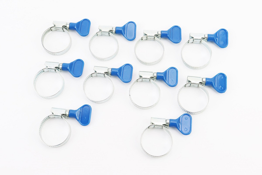 Хомут затяжний з ключем 20-32x9мм к-кт 10шт Київ - фото 1