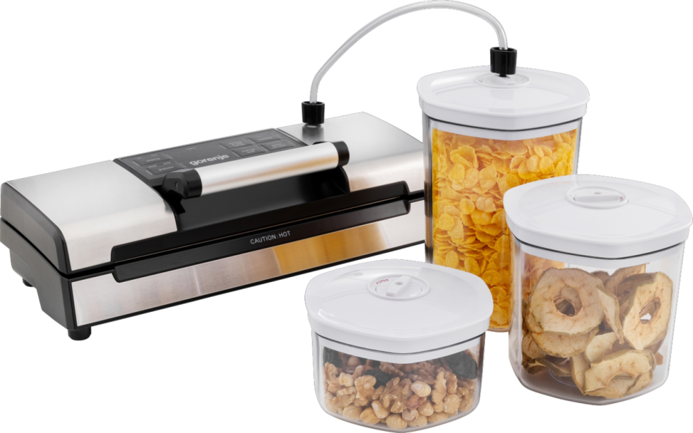 Вакуумний пакувальник Gorenje VS120E Pro ( сріблястий з чорним ) Харьков - изображение 10