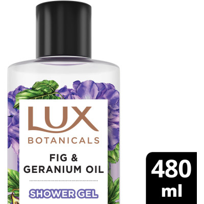 Гель для душа Lux Botanicals Инжир и масло герани 480 мл (8720181499821) Винница - изображение 3