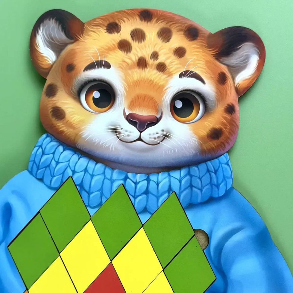 Розвиваючий пазл-вкладиш "Гепард" (ПСД289) PSD289 Вінниця - фото 9