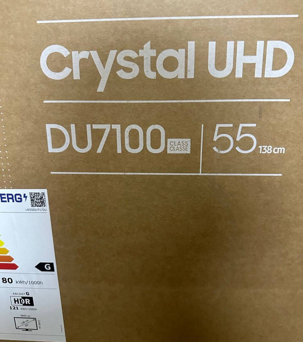 Телевізор Samsung 55DU7100 Новий Гарантія 1 Рік Киев - изображение 3