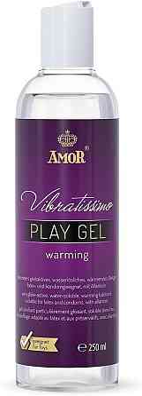 Разогревающий лубрикант - Vibratissimo Play Gel Warming, 250 мл Sex Aura Киев