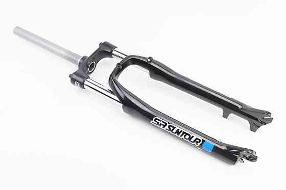 Вилка 26" амортизаційна, без різьби 1-1/8" (28,6мм), шток 255мм, з ходом 100мм, Disk-brake, Preload, алюмінієва, чорна XCE 28 Київ