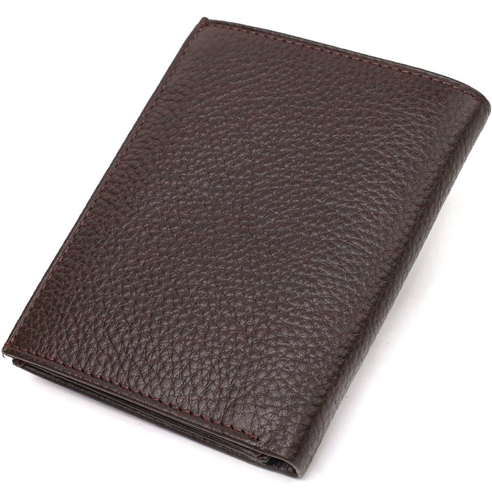 Компактный кошелек для мужчин из натуральной кожи флотар CANPELLINI 21873 Коричневый Киев - изображение 2