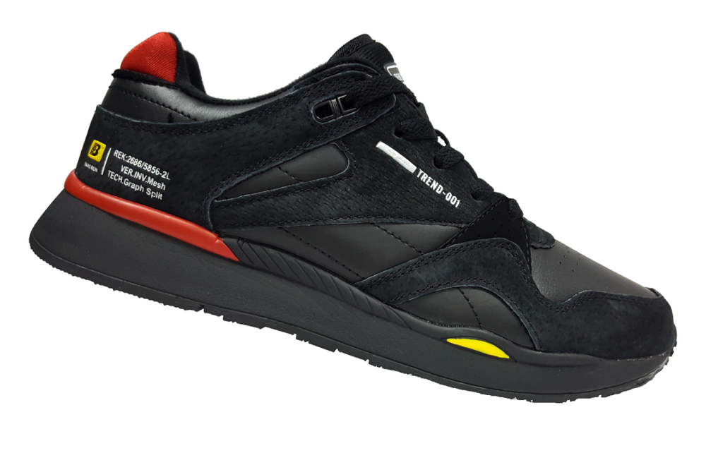 Мужские  кожаные демисезонные кроссовки BaaS,производство Польши Киев - изображение 6